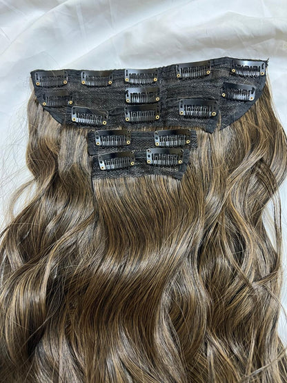 15 Clip-Ins Hair Extension Set