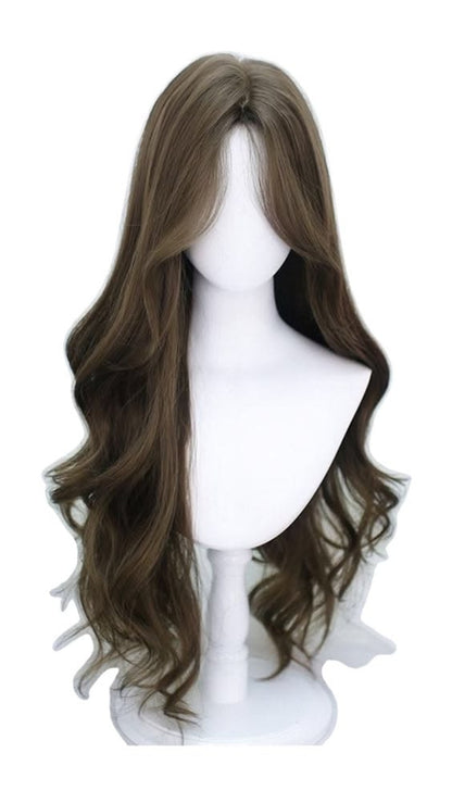 Front Bang Puff Full Head Wig wavy