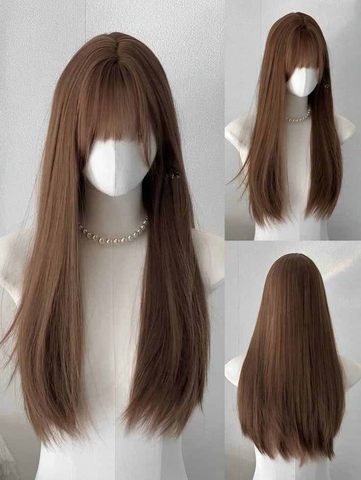 Puff Full Head Wig (Straight-Wavy)