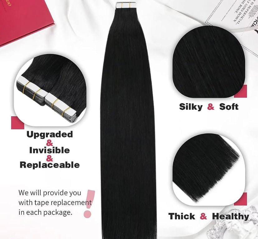 Invisible Tape In Extensions - Half Set (20 Pcs)