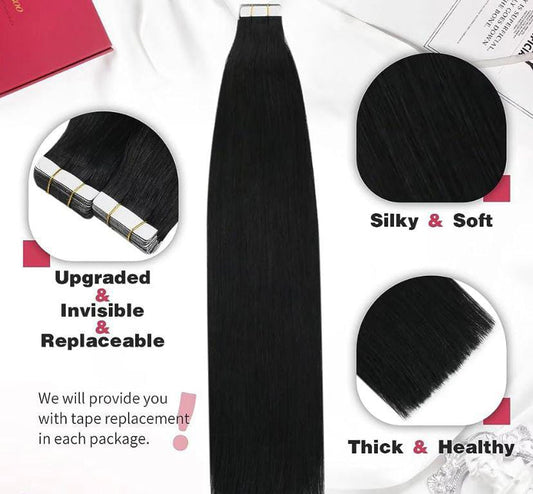 Invisible Tape In Extensions - Half Set (20 Pcs)