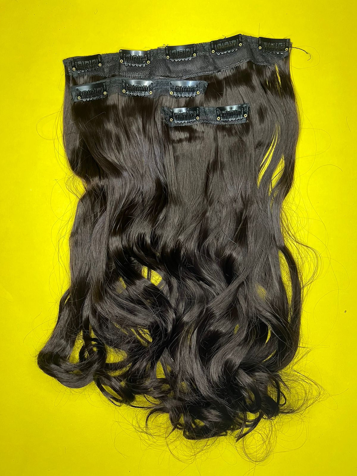 10 Clip-Ons Hair Extension Set