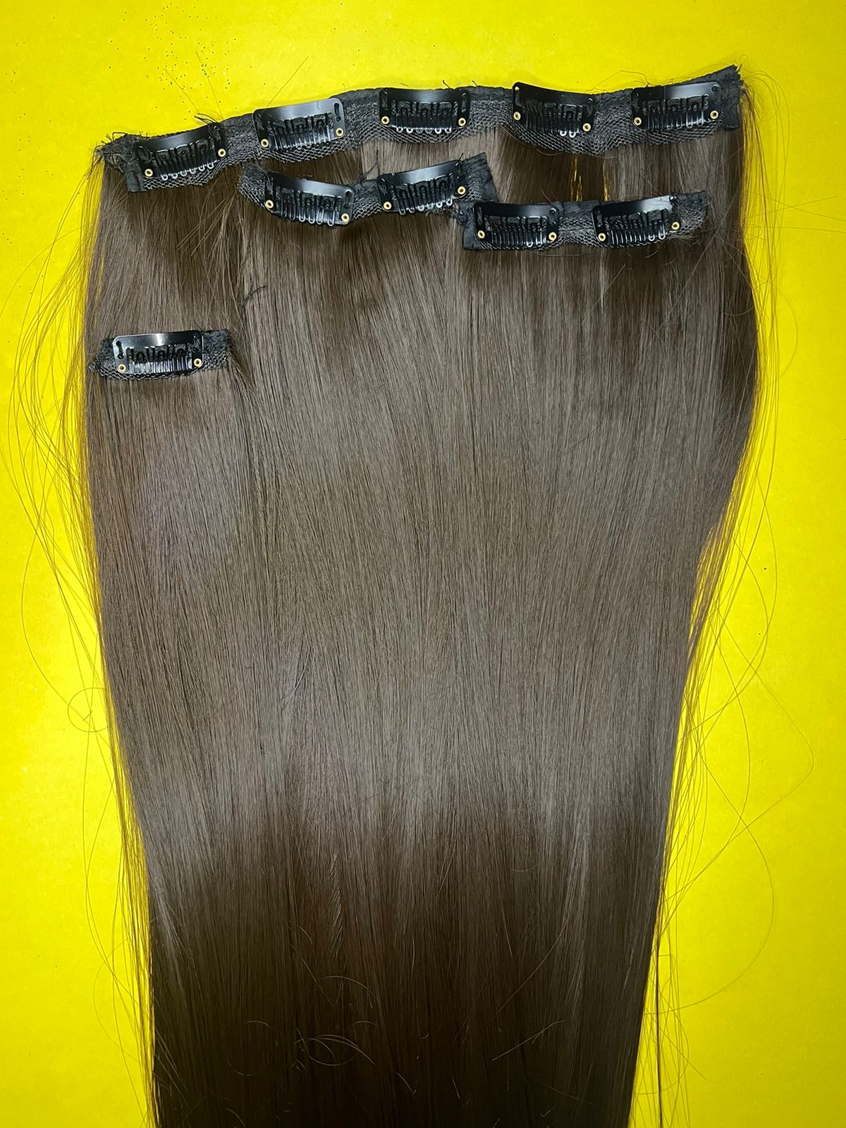 10 Clip-Ons Hair Extension Set