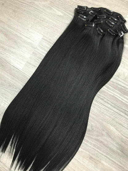Clip-in Extensions Set (Wavy & Straight)