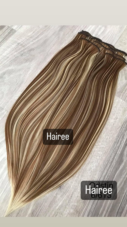 Clip-in Extensions Set (Wavy & Straight) 10 CLIPS- 12 CLIPS