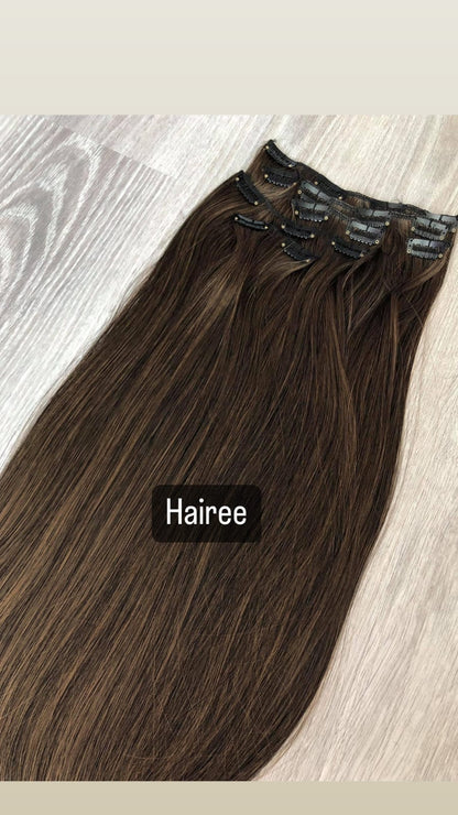 Clip-in Extensions Set (Wavy & Straight) 10 CLIPS- 12 CLIPS