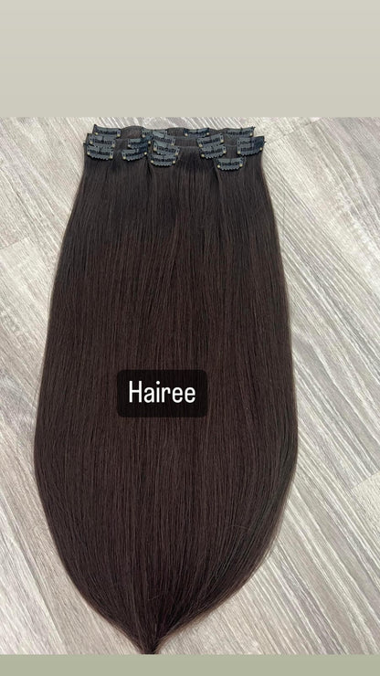 Clip-in Extensions Set (Wavy & Straight) 10 CLIPS- 12 CLIPS