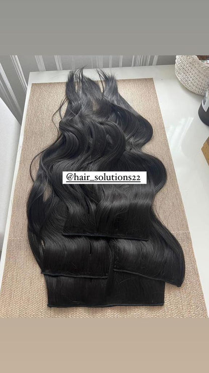 Clip-in Extensions Set (Wavy & Straight)