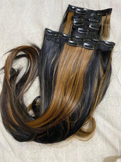 18 Clip-Ins Set
