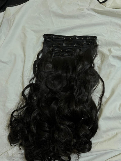 15 Clip-Ins Hair Extension Set