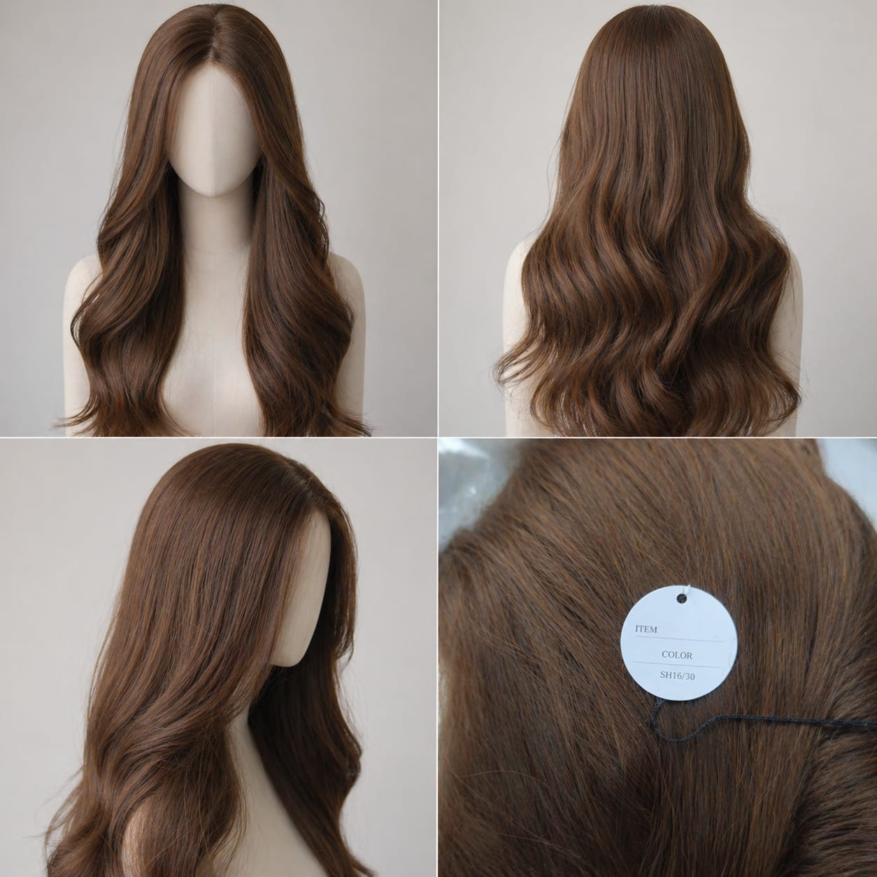 Front Mang Full Head Wig WAVY