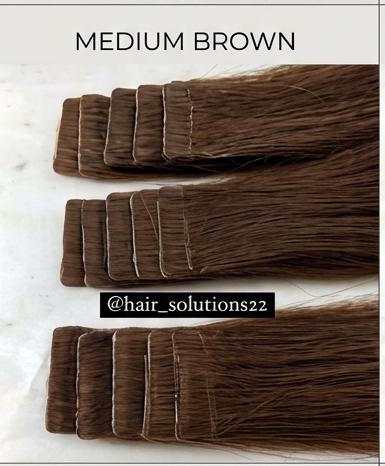 Tape-in Extensions (15 Tape ins to 40 Tape Ins )Straight