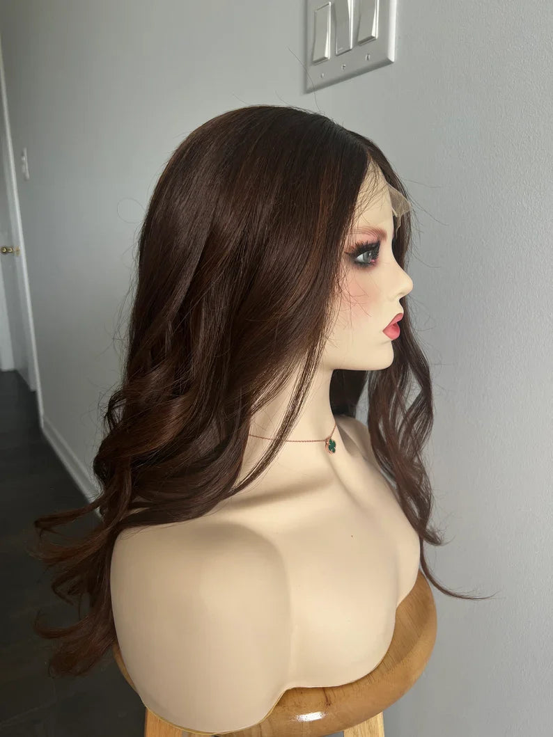 Front Mang Full Head Wig WAVY