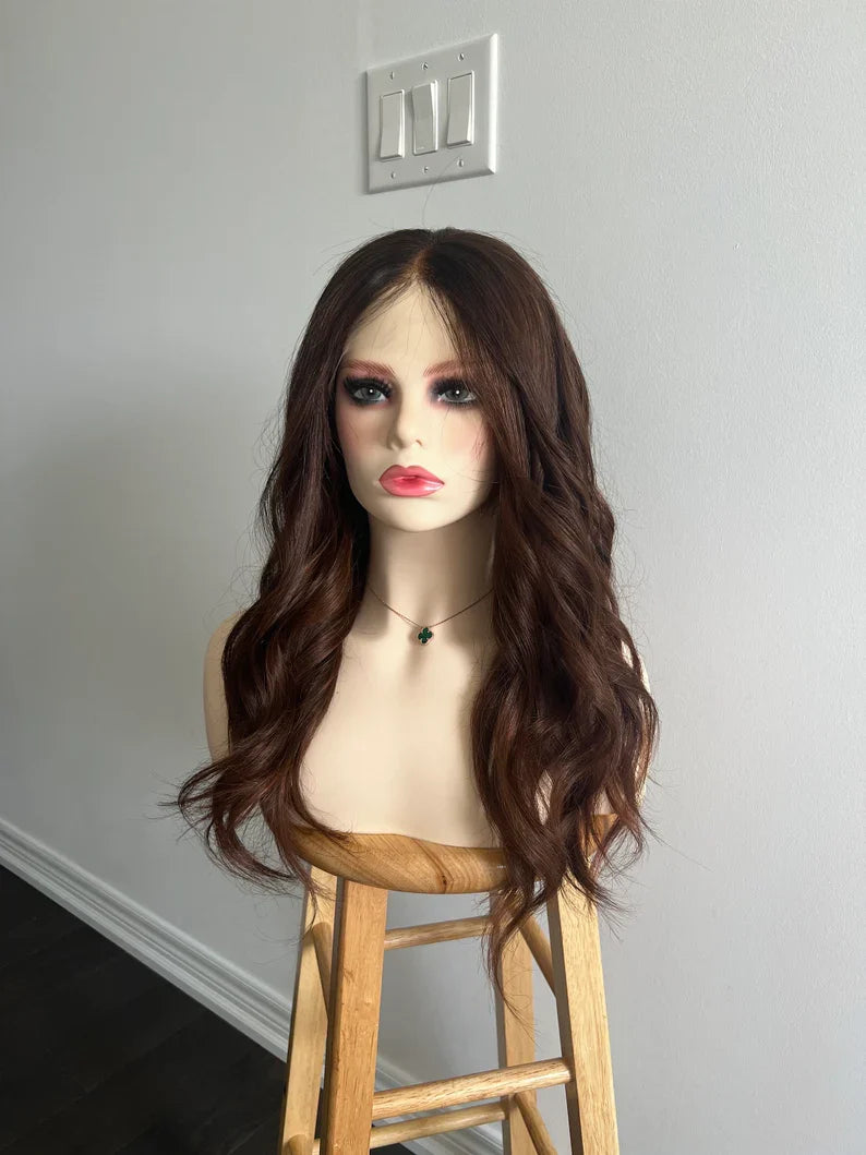 Front Mang Full Head Wig WAVY