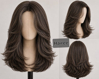 Full head wig shoulder length