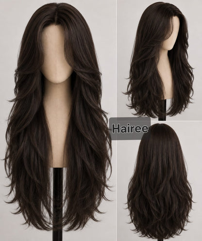 Full head wig shoulder length