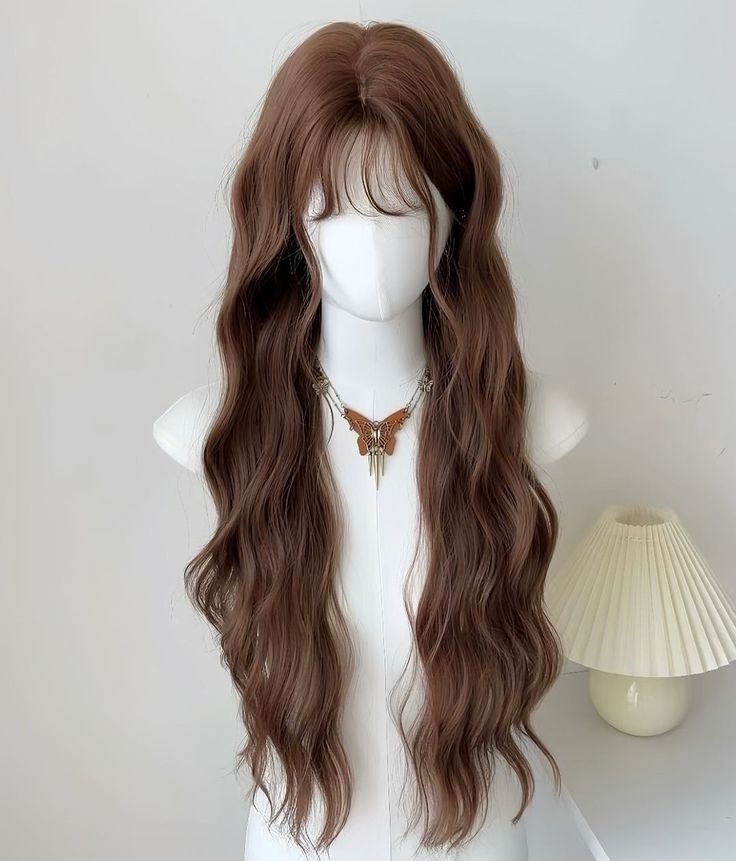 Front Bang Puff Full Head Wig wavy