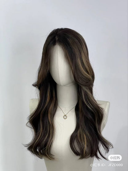 Front Mang Full Head Wig WAVY